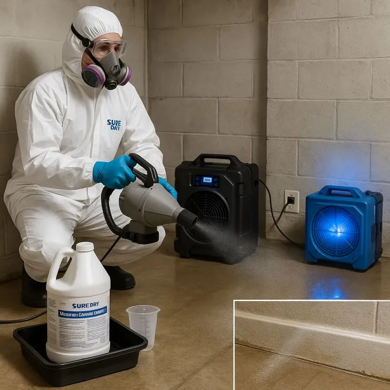 Sanitization and Odor Removal process in Morganton, NC